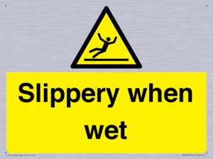 slippery when wet